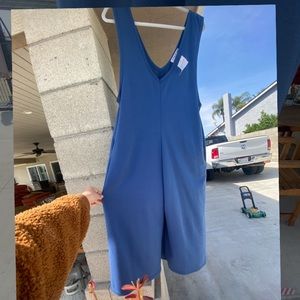 Cotton Emporium Pants & Jumpsuits | Nwt Cotton Emporium Blue Jumpsuit Size M
